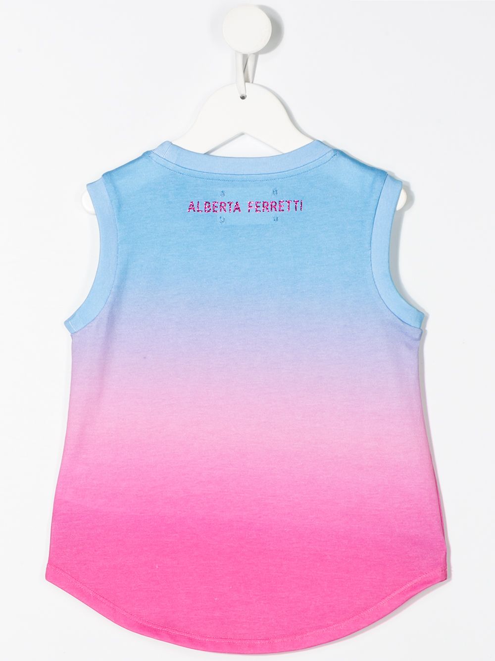 фото Alberta ferretti kids ombre je t'aime tank top