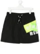 الصورة 1 من Msgm Kids شورت سباحة بطبعة شعار الماركة