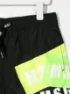Msgm Kids شورت سباحة بطبعة شعار الماركة