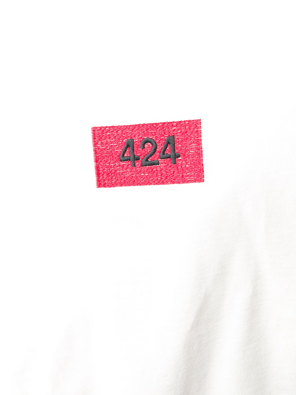 фото 424 logo embroidered oversized sweatshirt