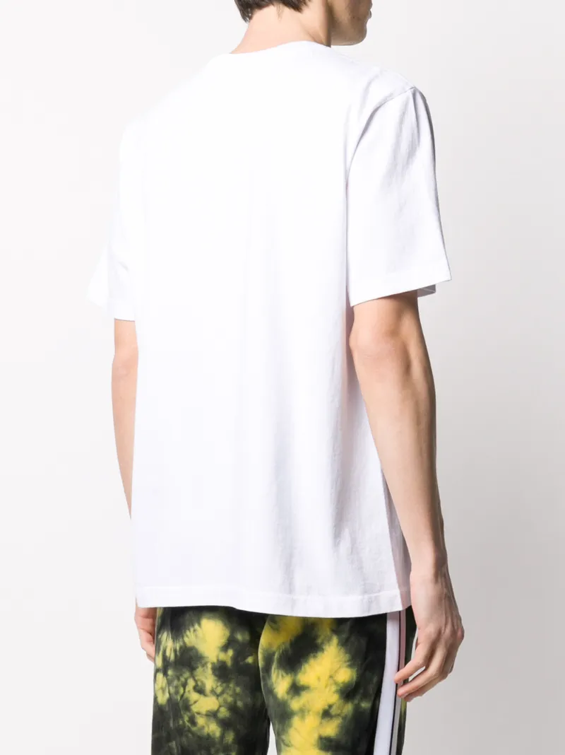STUSSY EMBROIDERED LOGO T-SHIRT