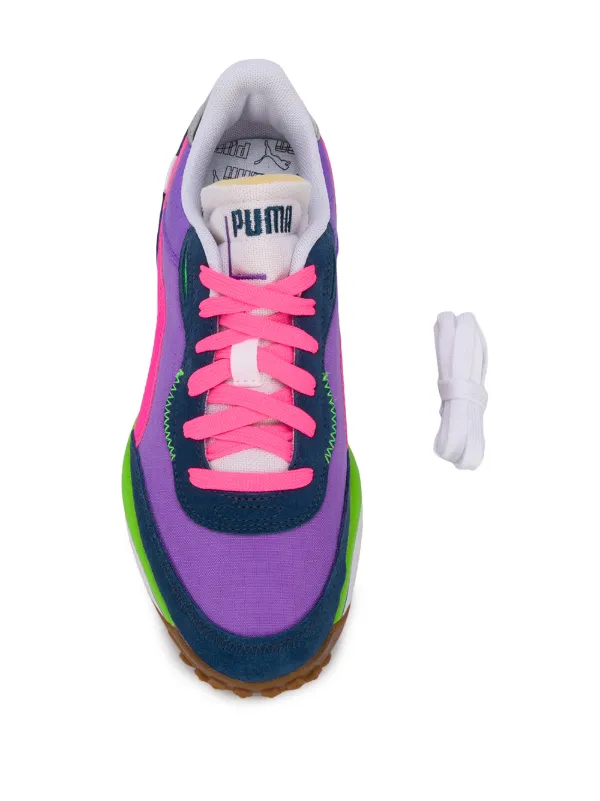 puma different colour shoes