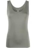 Majestic Filatures plain fitted tank top - Green