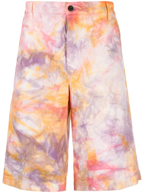 Aries tie dye chino shorts 