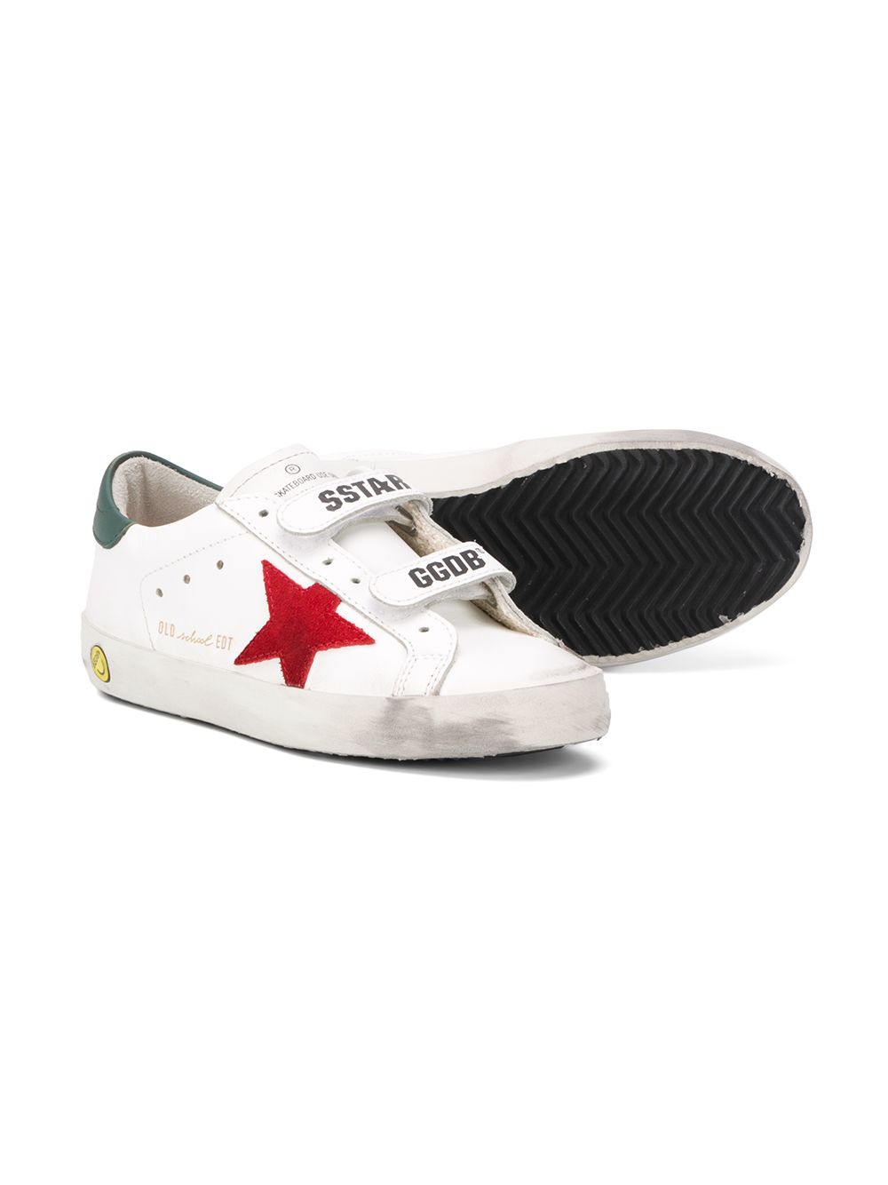 фото Golden goose kids кроссовки old school superstar