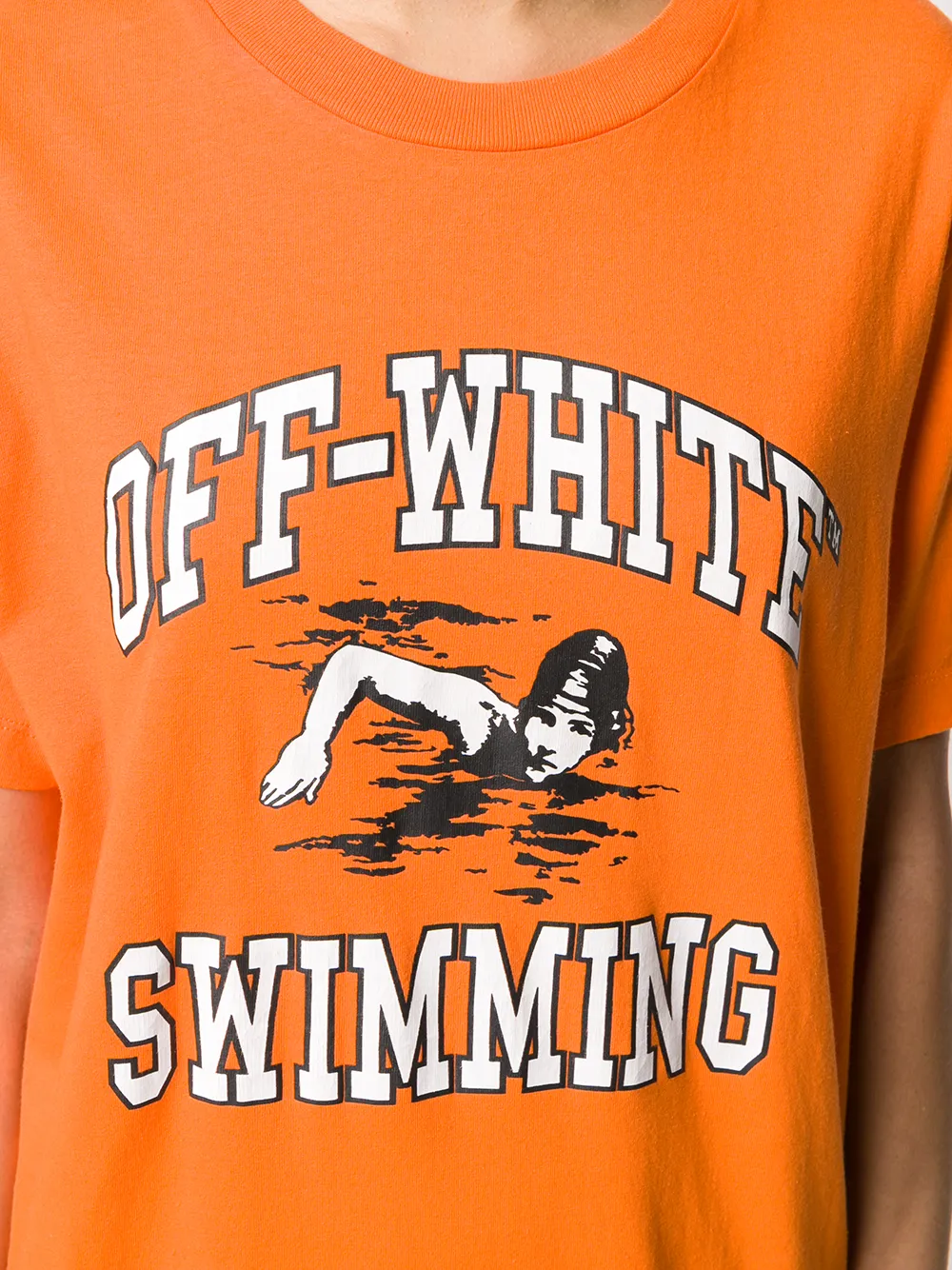 фото Off-white футболка swimming