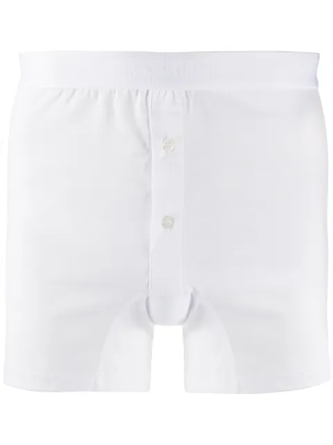 Sunspel buttoned branded boxers