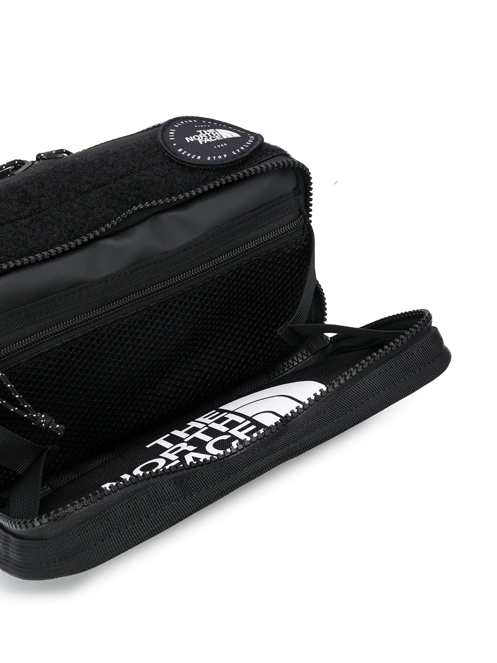 фото The north face logo belt bag