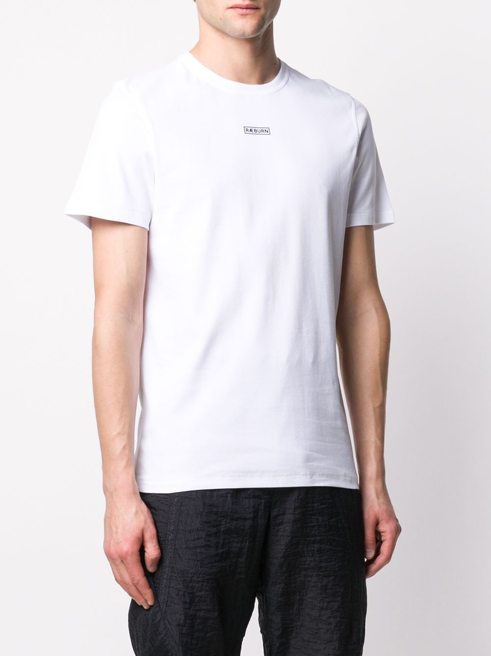 фото Raeburn crew-neck logo t-shirt