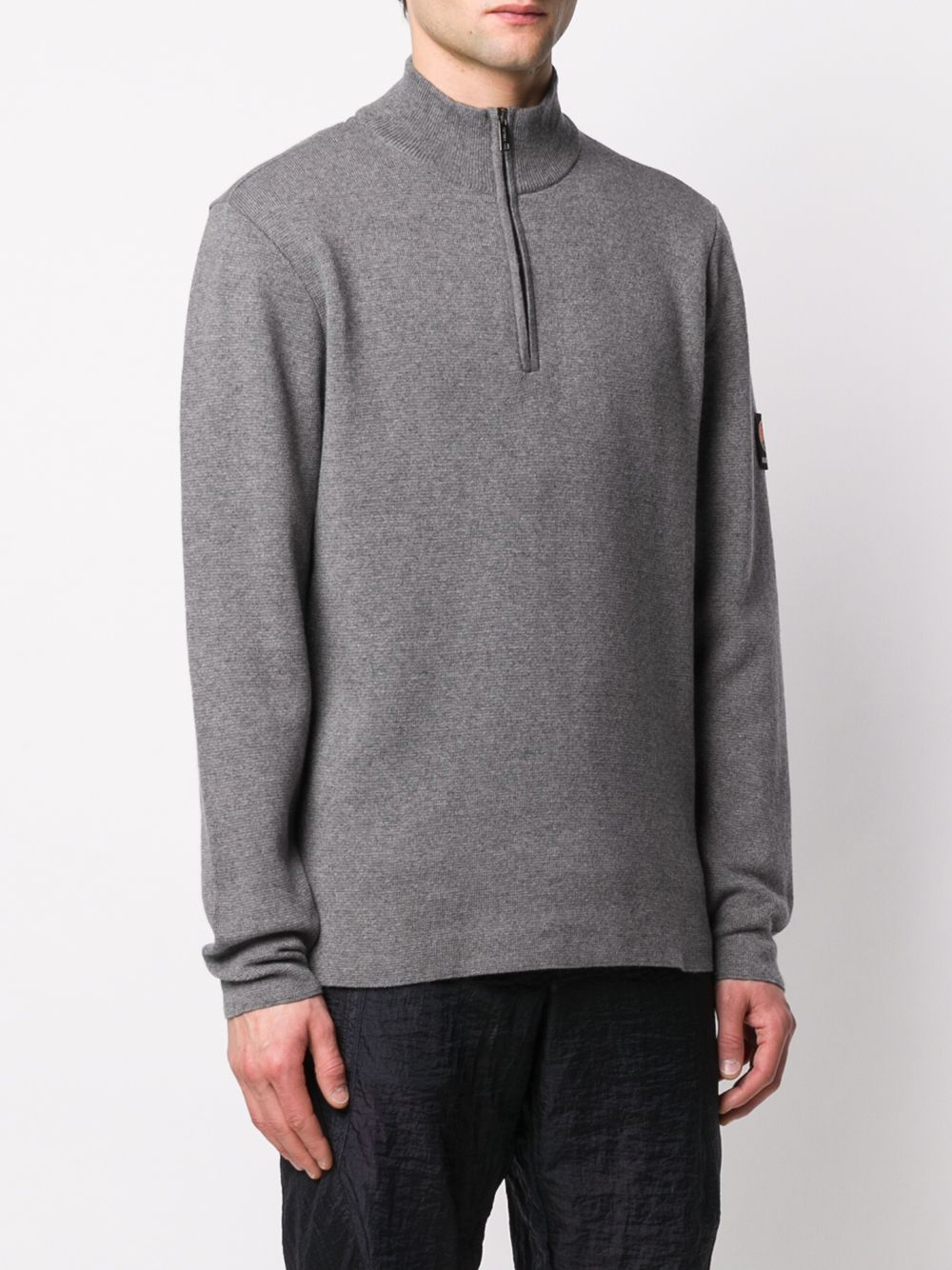 фото Raeburn milano logo patch jumper