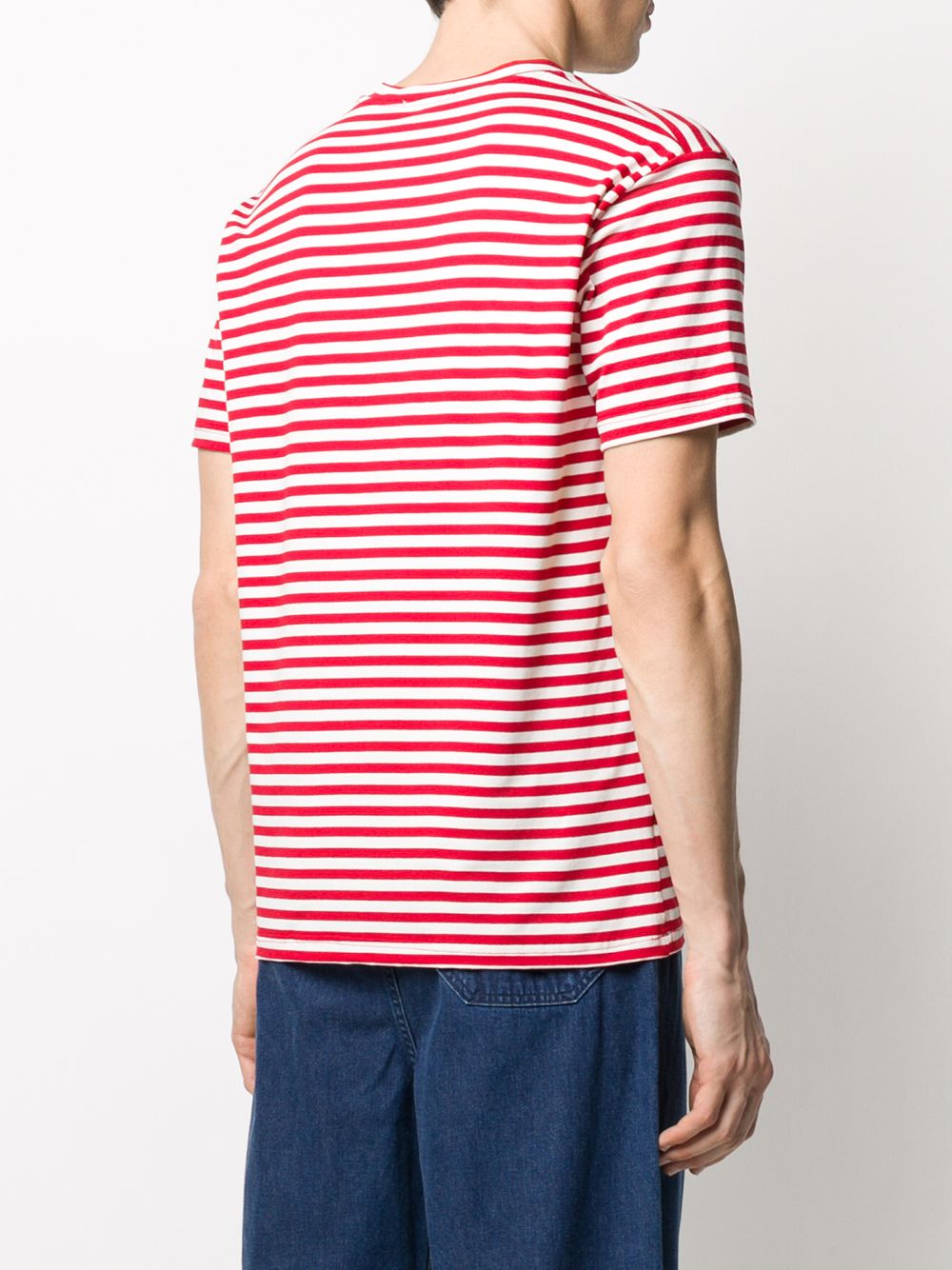 фото Société anonyme striped graphic print t-shirt