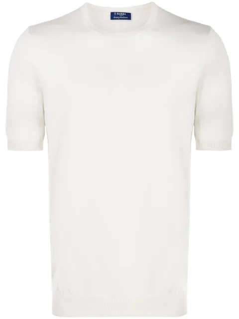 Barba playera lisa tejida 