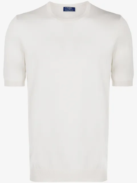 Barba knitted plain T-shirt 
