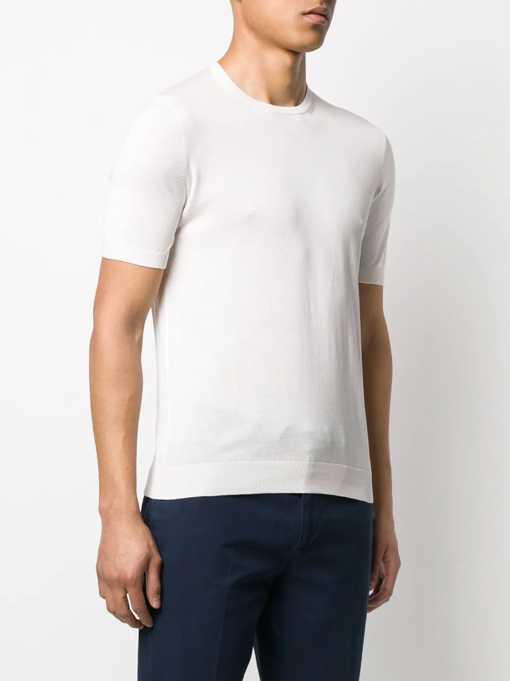Barba Effen T-shirt Beige