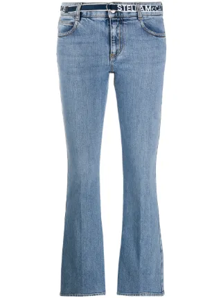 Stella McCartney low-rise Cropped Jeans - Farfetch