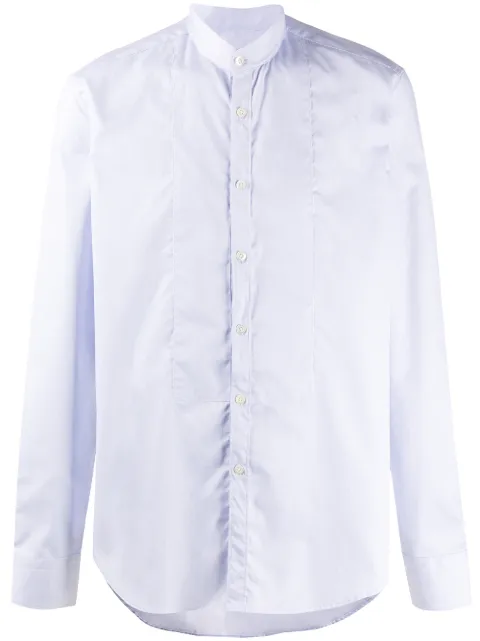 Dell'oglio mandarin collar cotton shirt