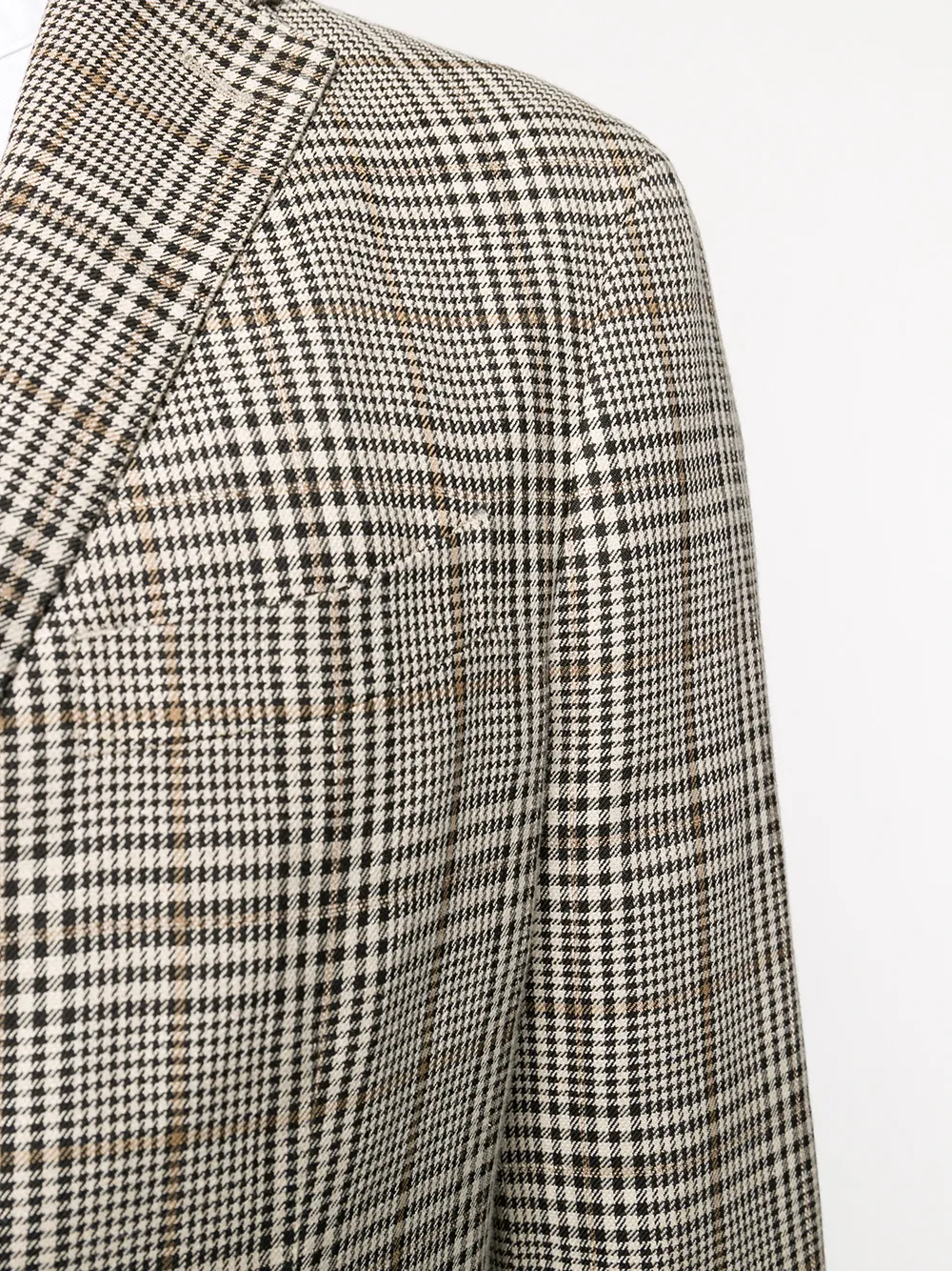 Boglioli Blazer met enkele rij knopen Beige