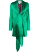 Image 1 of Materiel Front Tie silk dress