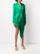 Materiel Front Tie silk dress