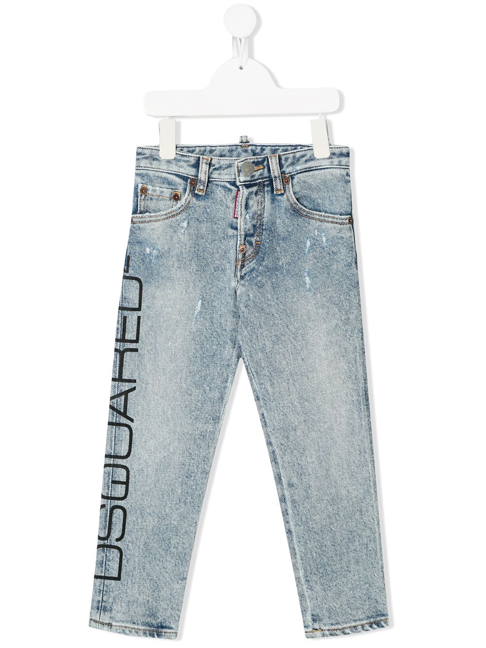 DSQUARED2 PRINTED LOGO JEANS