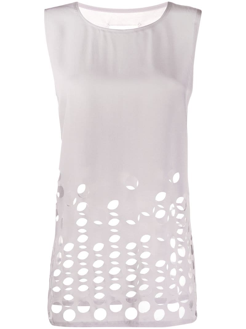 MAISON MARGIELA CUT-OUT DETAIL TOP