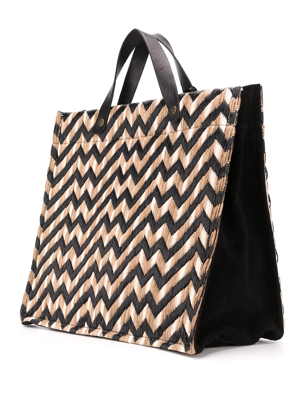 фото Danielapi woven top-handle tote