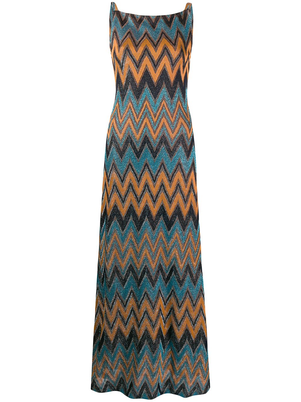 фото M missoni платье с узором зигзаг