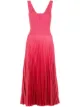 Image 1 of Theory sleeveless pleated midi dress