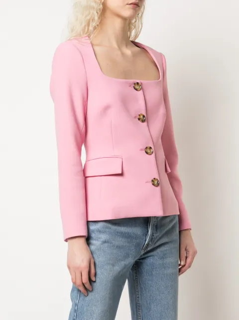 veronica beard pink jacket