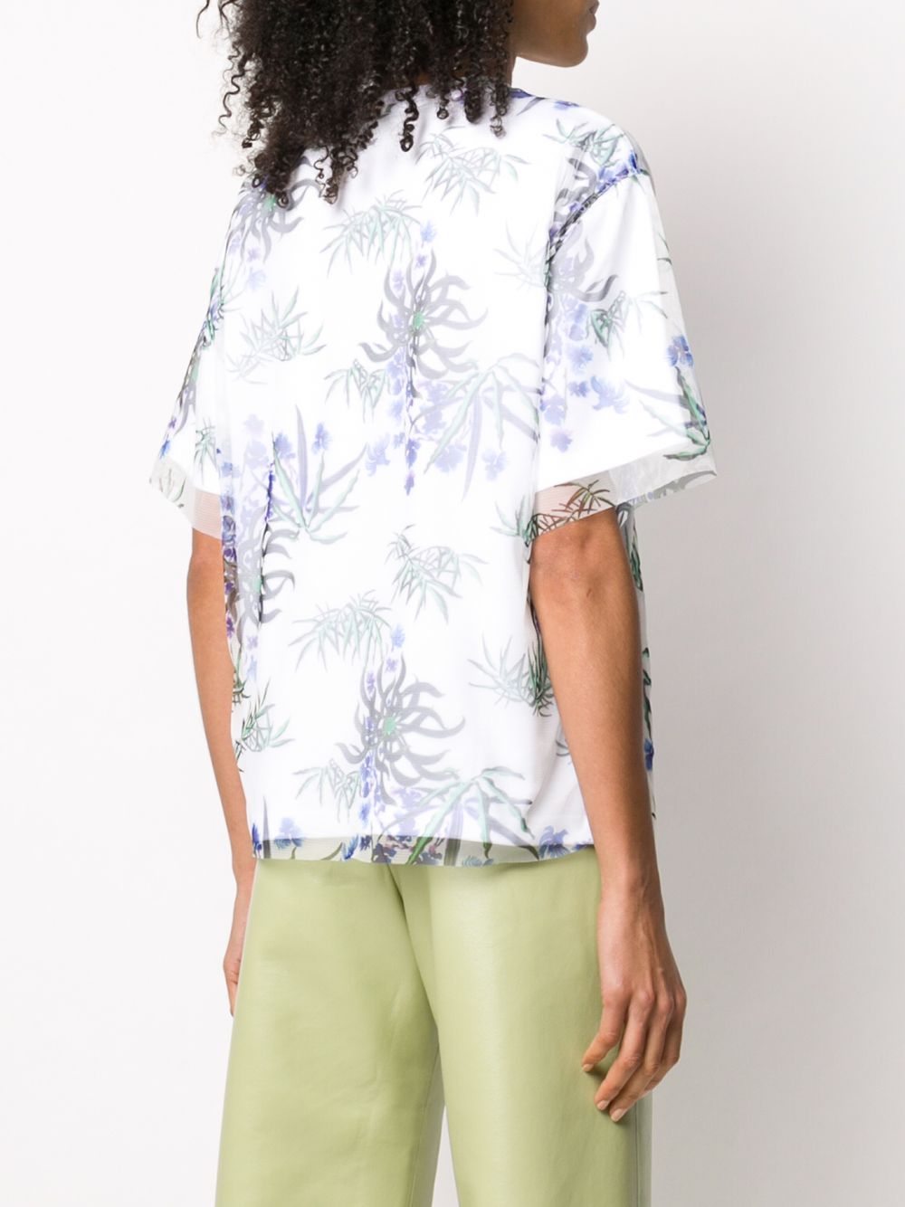 фото Kenzo sea lily layered t-shirt