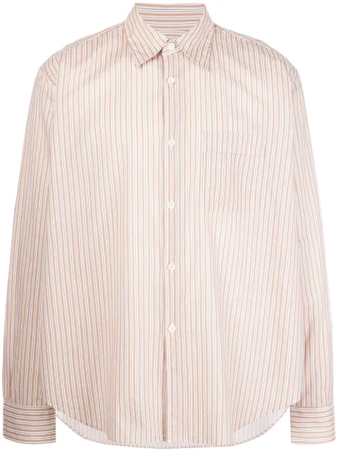 Our Legacy striped-print Buttoned Shirt - Farfetch