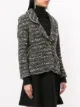 Chanel Pre-Owned 1994s CC button single-breasted long sleeve tweed jacket