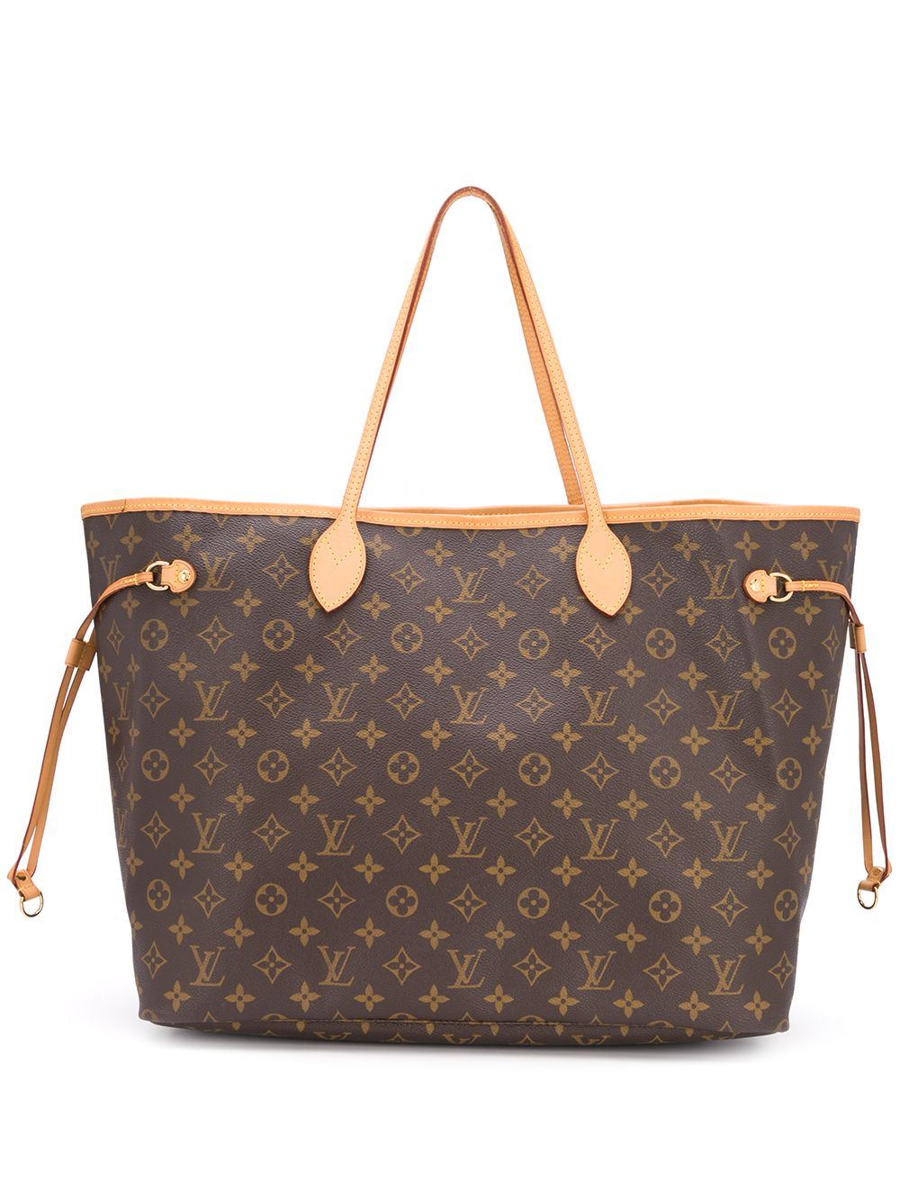 Shop Louis Vuitton Neverfull Gm Shoulder Bag In 大地色