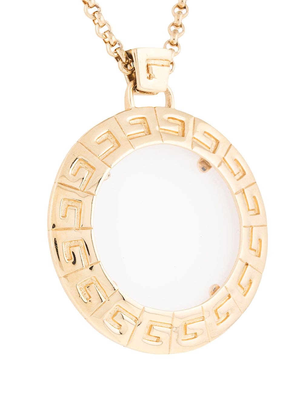 фото Givenchy pre-owned magnifying glass necklace