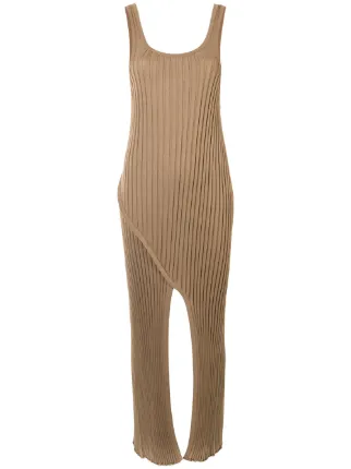 ribbed knit jumpsuit