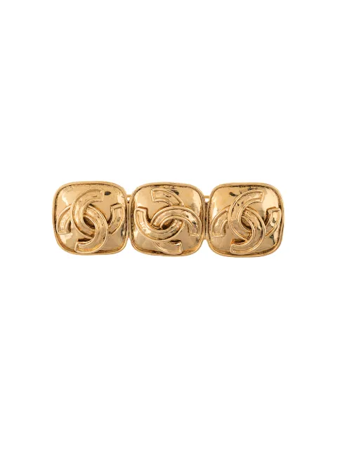 CHANEL Pre-Owned 1994 Triple CC brooch