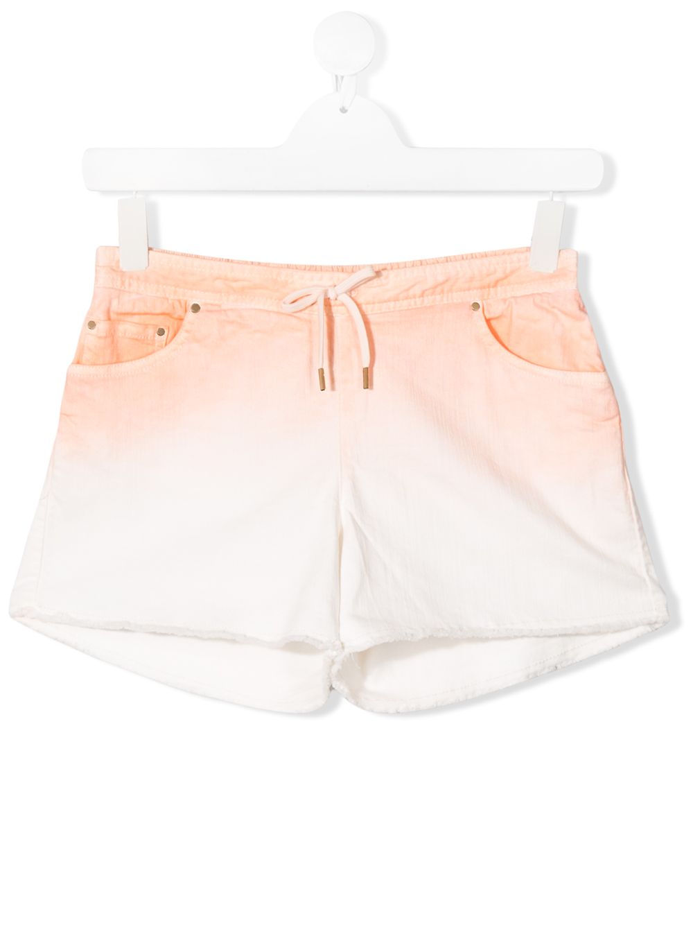 фото Chloé kids teen gradient-effect shorts