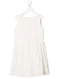 Bonpoint lace insert dress - White