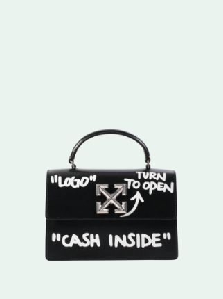 Off-White c/o Virgil Abloh Jitney 1.4 'Cash Inside' Shoulder Bag