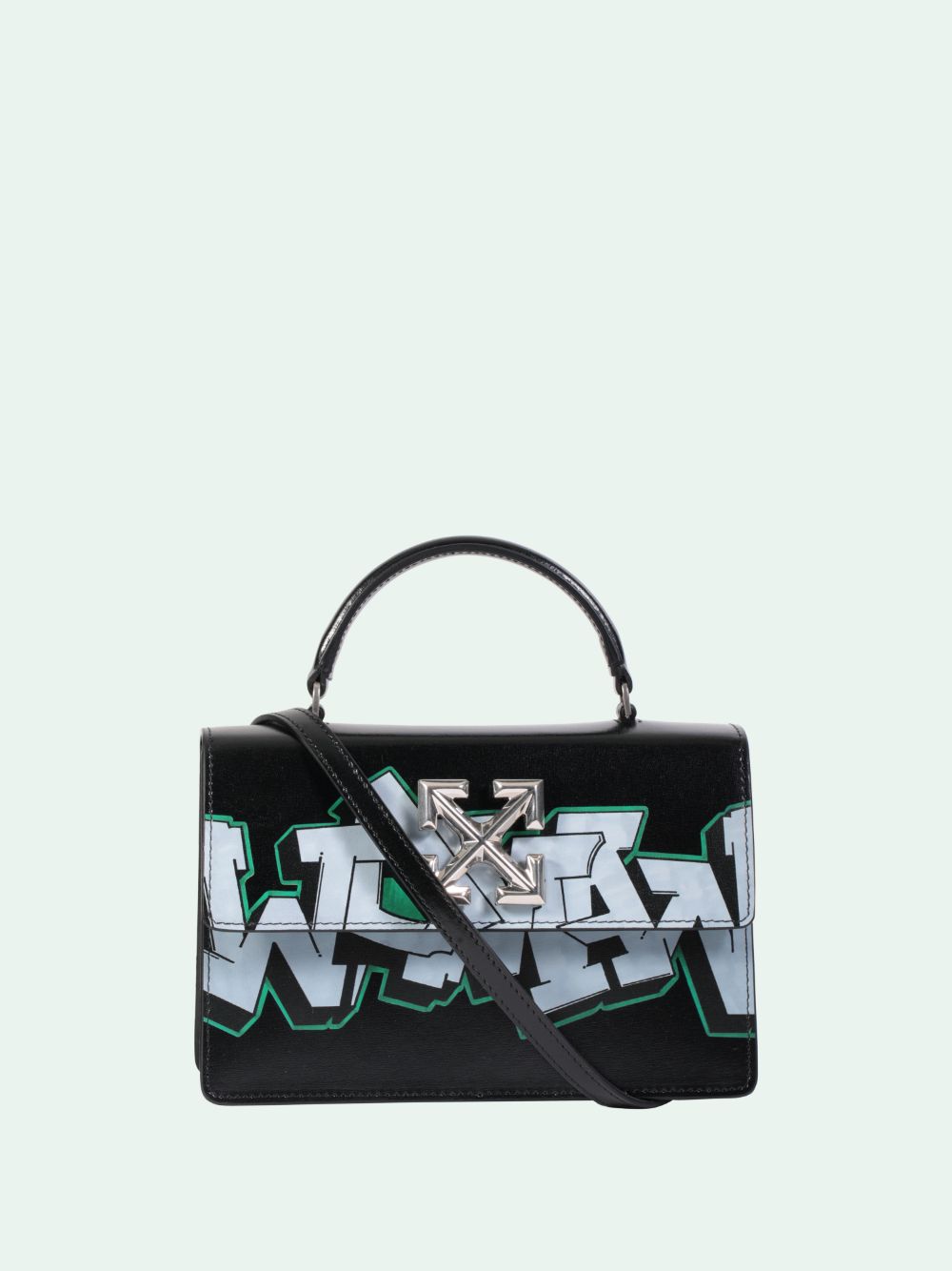 Off-White c/o Virgil Abloh Jitney Handbag in Blue