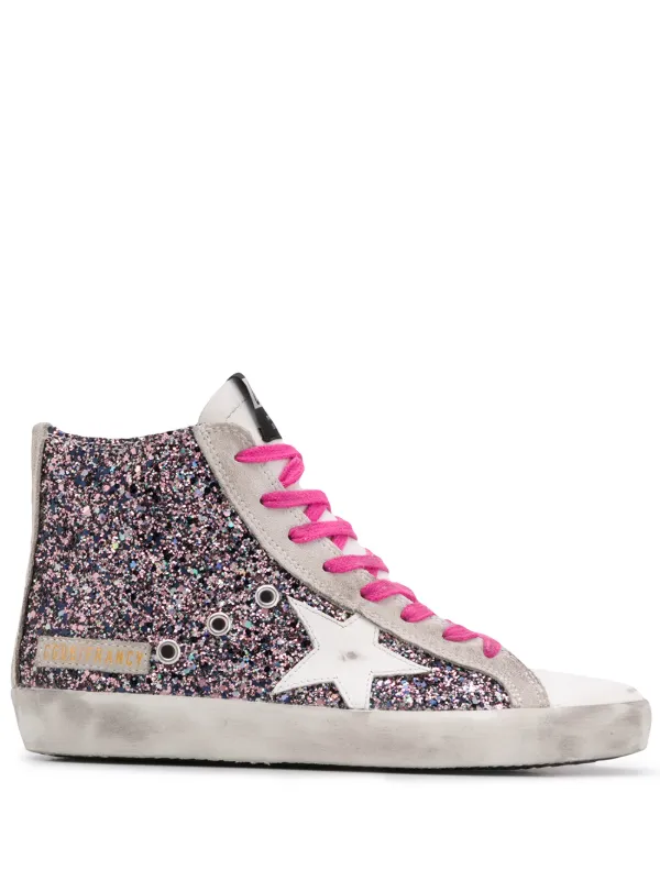 golden goose glitter francy