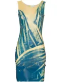 Maisie Wilen After Hours graphic print dress - Blue