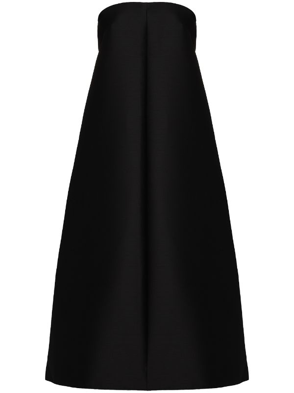 a line maxi skirt