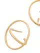 Charlotte Chesnais Saturn interlocking-hoop earrings