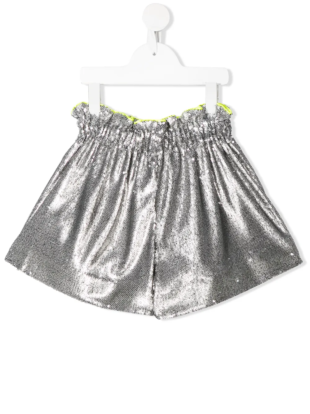 Simonetta Shorts met pailletten - Zilver