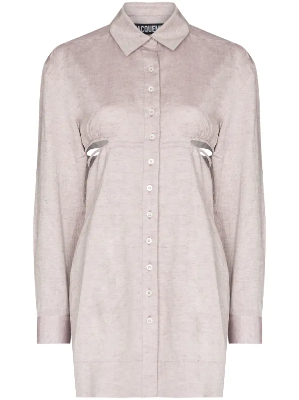 jacquemus shirt dress