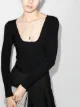 Image 2 of Jacquemus Adour scoop-neck bodysuit