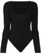 Image 1 of Jacquemus Adour scoop-neck bodysuit