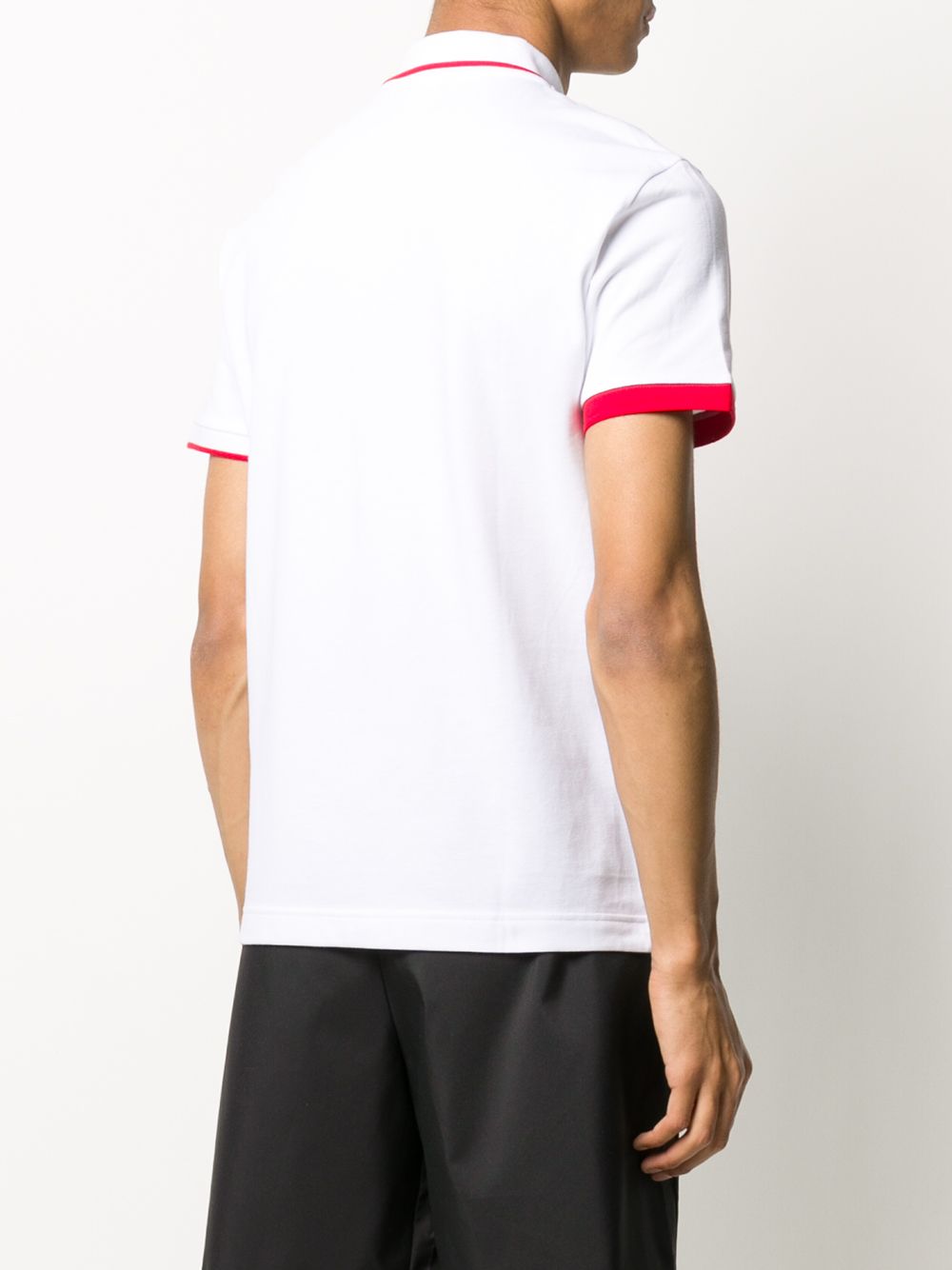 фото Ea7 emporio armani contrast-trim polo shirt