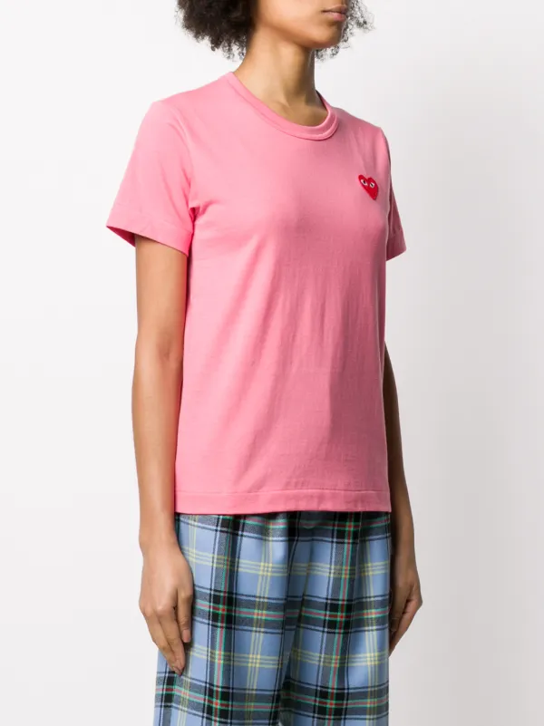 Comme de garcon pink shirt sale